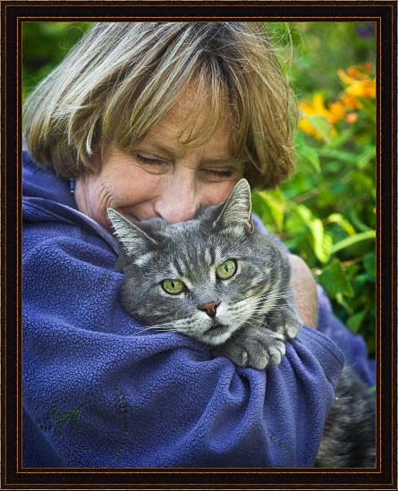 Jennifer and Fergus : Cat Portrait